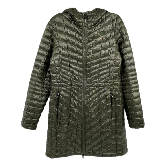 The North Face Green Mid-Length Puffer Jacket | Women’s Size M - Picture 1 of 9